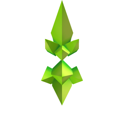 Green Nuclehare Back Crystals