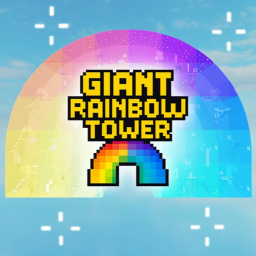 Giant Rainbow Tower 🌈