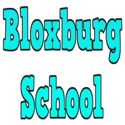 Bloxburg School 1 Roblox decal
