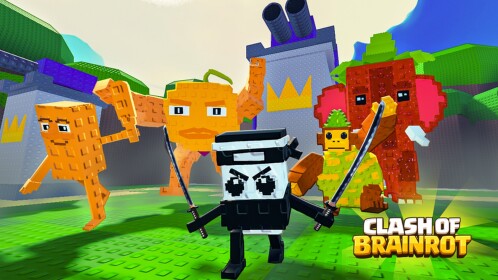 [🎭 SKINS!] Clash of Brainrots