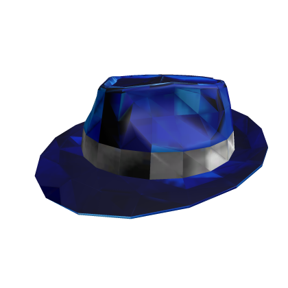 Midnight Blue Sparkle Time Fedora