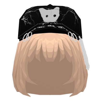 Drain Thunder Cat Cap Blonde Hair {⚡️} Roblox item