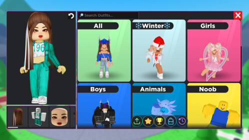 Avatar Outfit Creator (CATÁLOGO) - Roblox