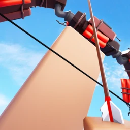 Arena de batalla con arco icon