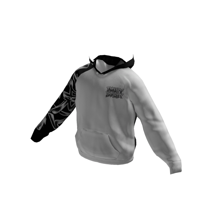 Black And White Hoodie