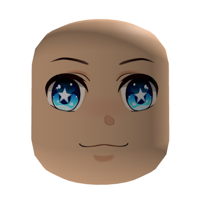 ⭐ Blue Star Anime Smile Face Roblox item