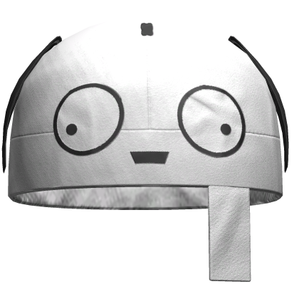 Alien Derpy Beanie White&Black