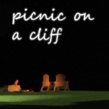 picnic on a cliff