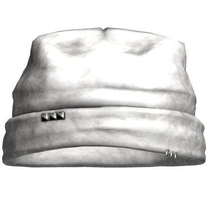 Emo Punk Vkei Winter Fuzzy White Beanie Roblox item