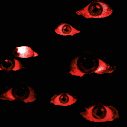 Creepy Eyes Red