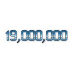 19,000,000 Visits