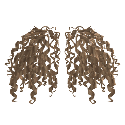 Curly Extensions [blonde] Roblox item