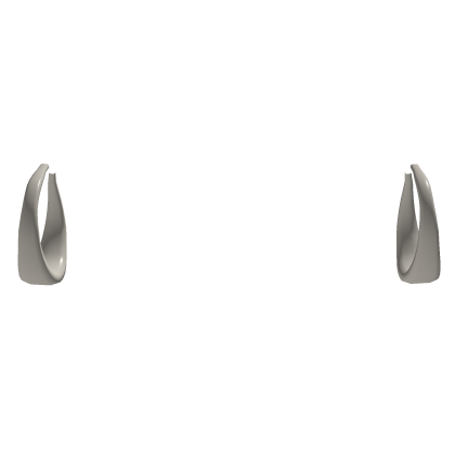 Princess Polly Raskin Hoop Earings Silver Roblox item