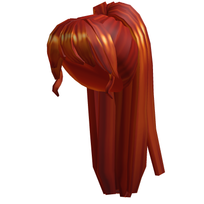 Bacon / Acorn Long Ponytail Hair Roblox item