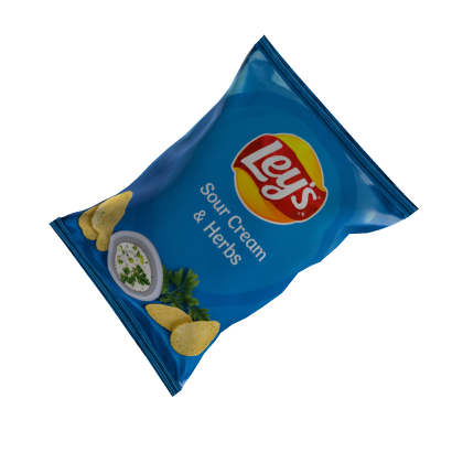 Lay`s Sour Cream & Herbs Chips Light Blue [Waist] Roblox item