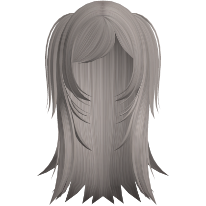 ☆ vampire y2k wispy hair w pigtails ash brown