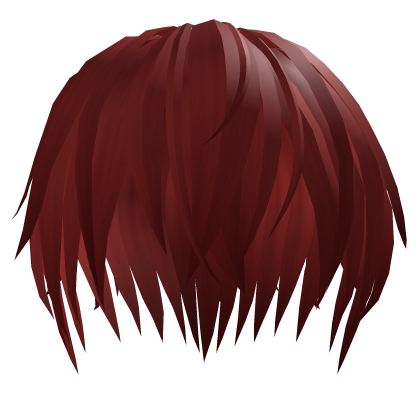 Emo Messy Anime Noy Ghoul Red Hair Roblox item