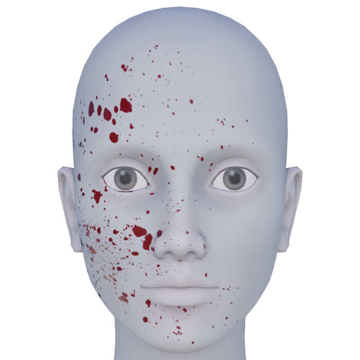 Red Paint Drops V3