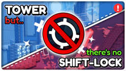 Brak wieży shift-lock