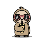 Cool sloth group