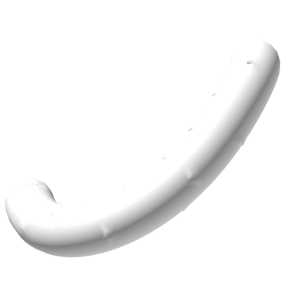 ҂ white cat tail