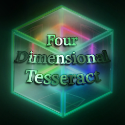 Tower of Four-Dimensional Tesseract