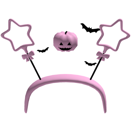 halloween addon for diwali sparkler headband pink