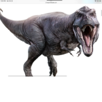 Fire dinosaur