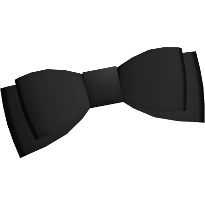 ♡ ꒰ cute little hair bow in black ꒱ Roblox item