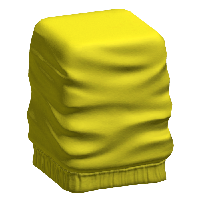 [Right] R6 Yellow Hoodie Sleeve