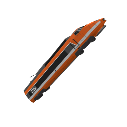 TGV Sud-Est back accessory Roblox item