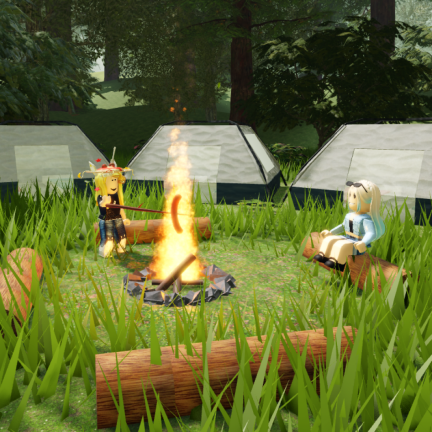 Realistic Camping Forest screenshot 1