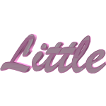 Little name tag