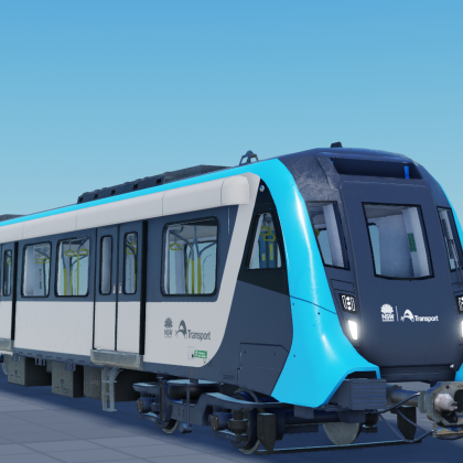 [PBR] Driverless Tram/Train mesh 