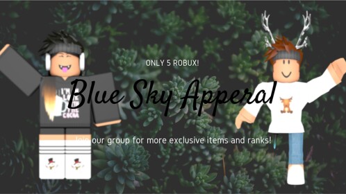 Blue Sky Apperal's Homestore