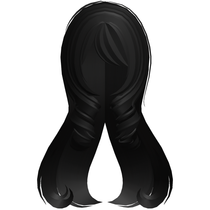 curly princess long heart hair black