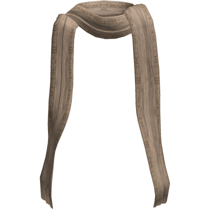 Rune Esoteric Long Beige Fantasy Desert Scarf Roblox item