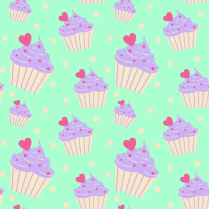 Cupcake background Roblox decal