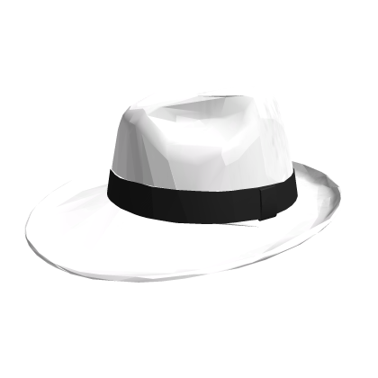 White Classy Fedora
