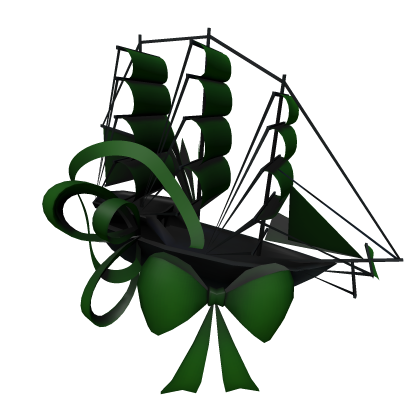 Green Voyage Hair Accent  Roblox item