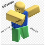 The dull people