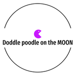 Poodle doodle on the moon