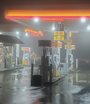 Lonely gas station