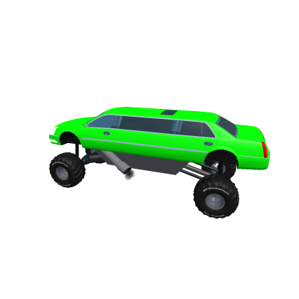 The Green Limousine Monster Truck