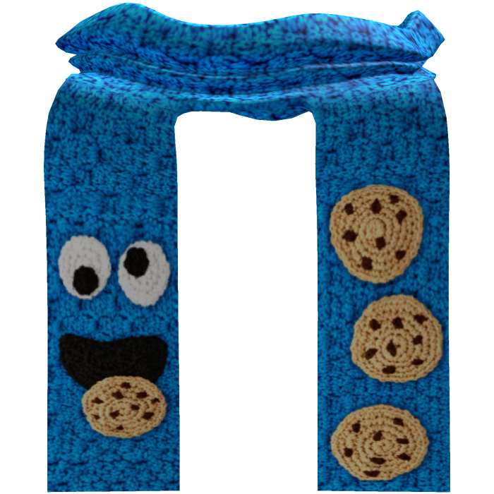 Cookie Monster Scarf