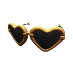 Gold Heart Shades