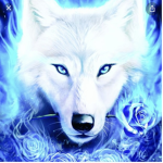 The blue wolf gang AWOO