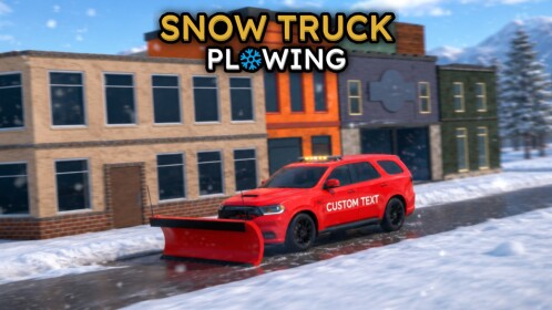 ☀️Snow Truck Plowing