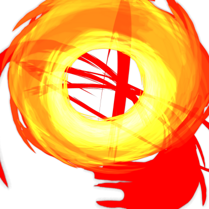 spinning particle tornado