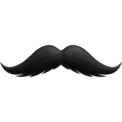 Black Mustache Cute Nerdy Fancy Chevron Moustache